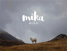 Tablet Screenshot of mika-mika.com